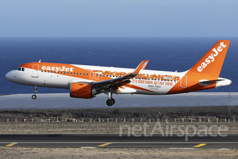 easyJet Airbus A320-251N (G-UZHS) at  Tenerife Sur - Reina Sofia, Spain
