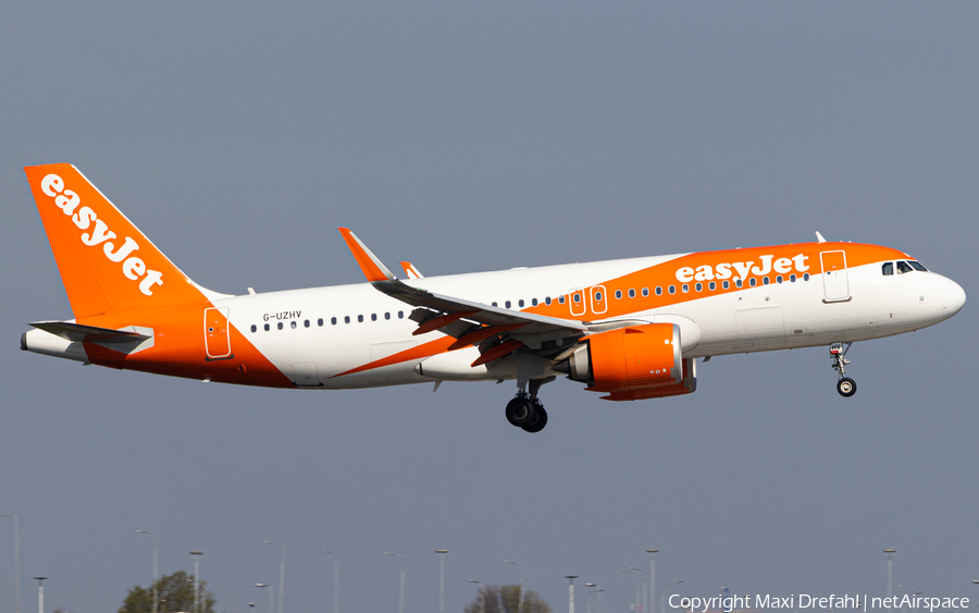 easyJet Airbus A320-251N (G-UZHV) | Photo 506456