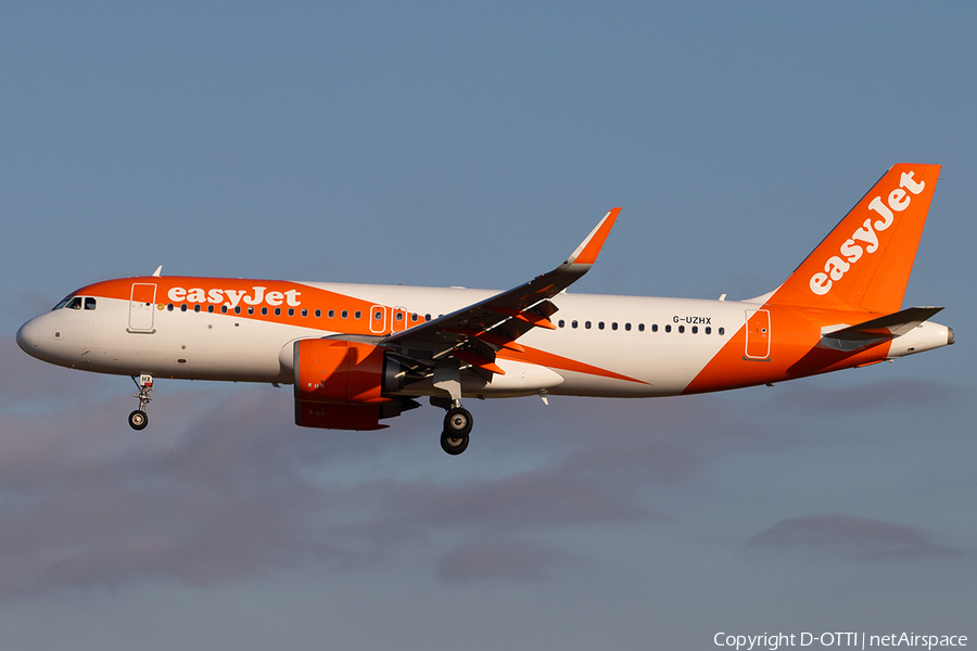 easyJet Airbus A320-251N (G-UZHX) | Photo 356979