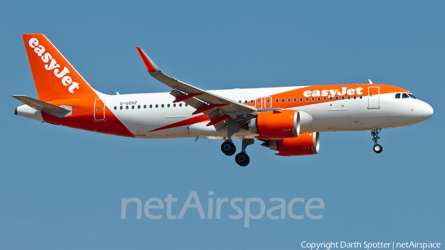 easyJet Airbus A320-251N (G-UZHZ) | Photo 374793