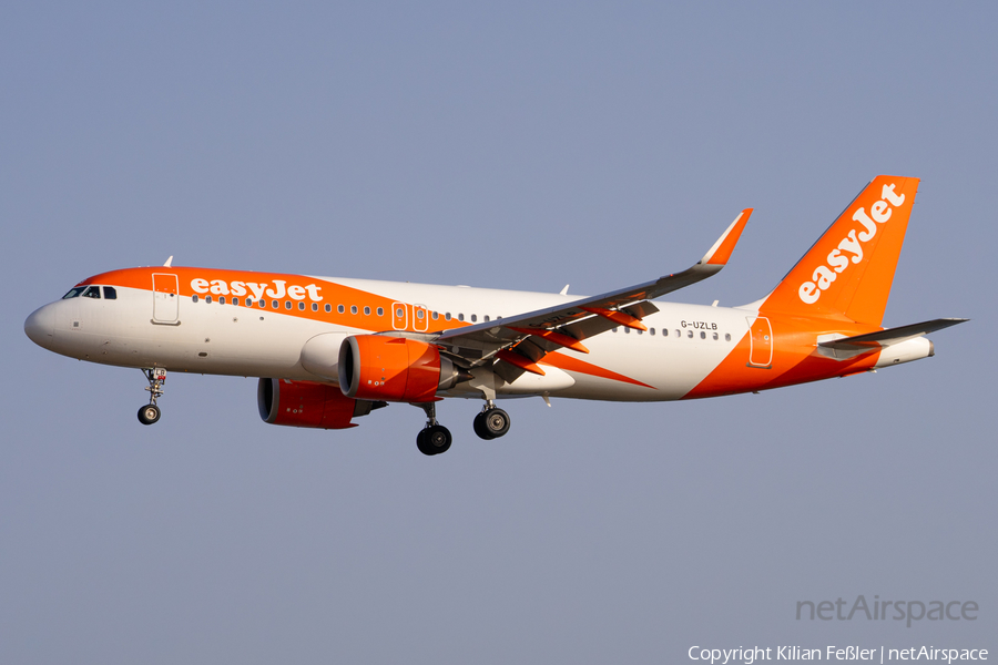 easyJet Airbus A320-251N (G-UZLB) | Photo 533822