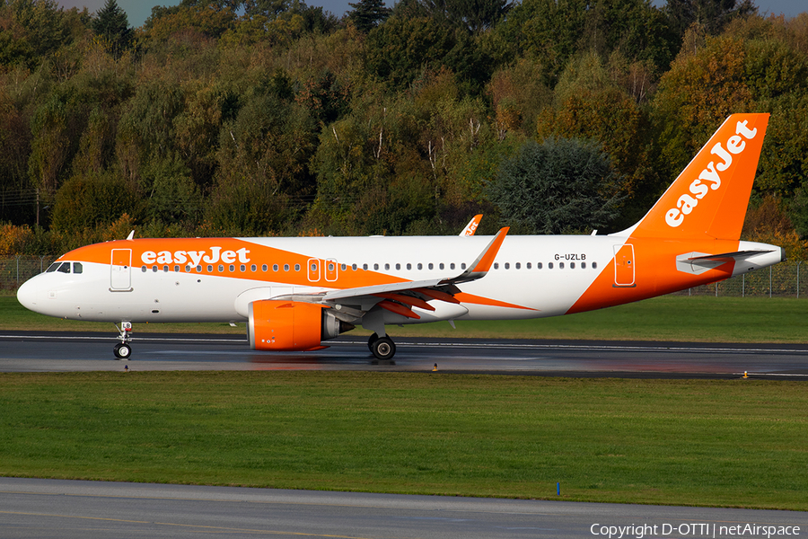easyJet Airbus A320-251N (G-UZLB) | Photo 355272
