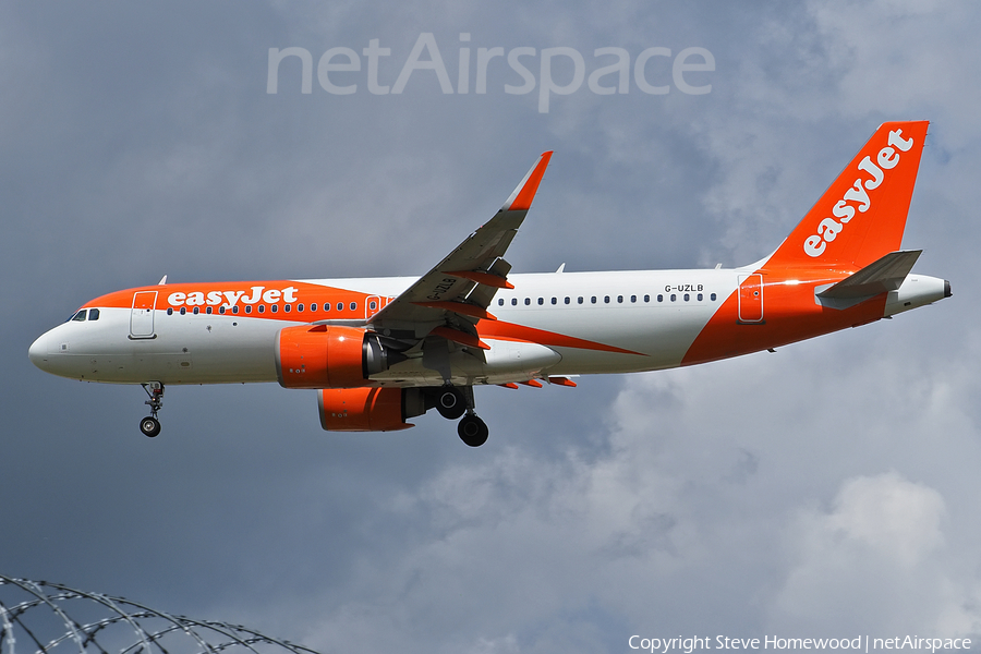 easyJet Airbus A320-251N (G-UZLB) | Photo 583792