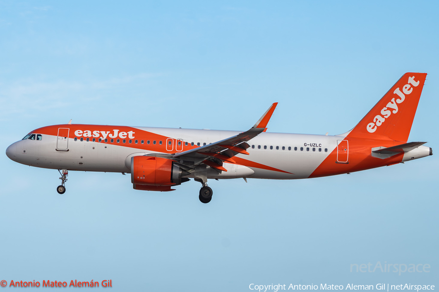easyJet Airbus A320-251N (G-UZLC) | Photo 666849