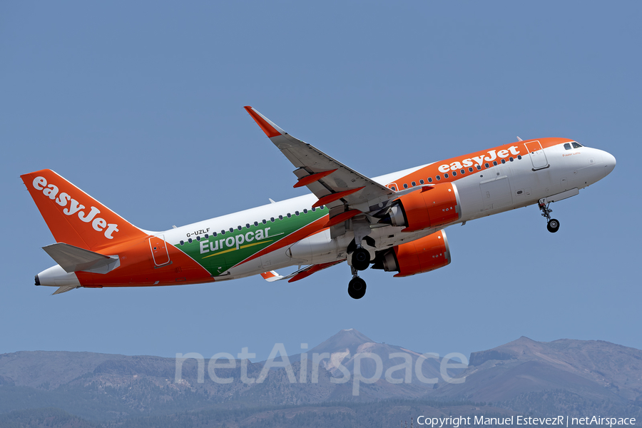 easyJet Airbus A320-251N (G-UZLF) | Photo 517930