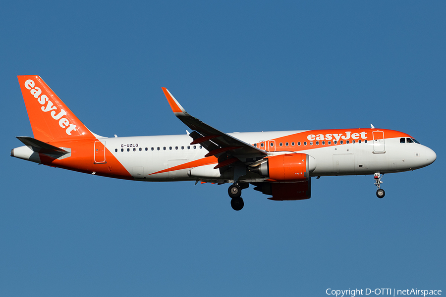 easyJet Airbus A320-251N (G-UZLG) | Photo 403315