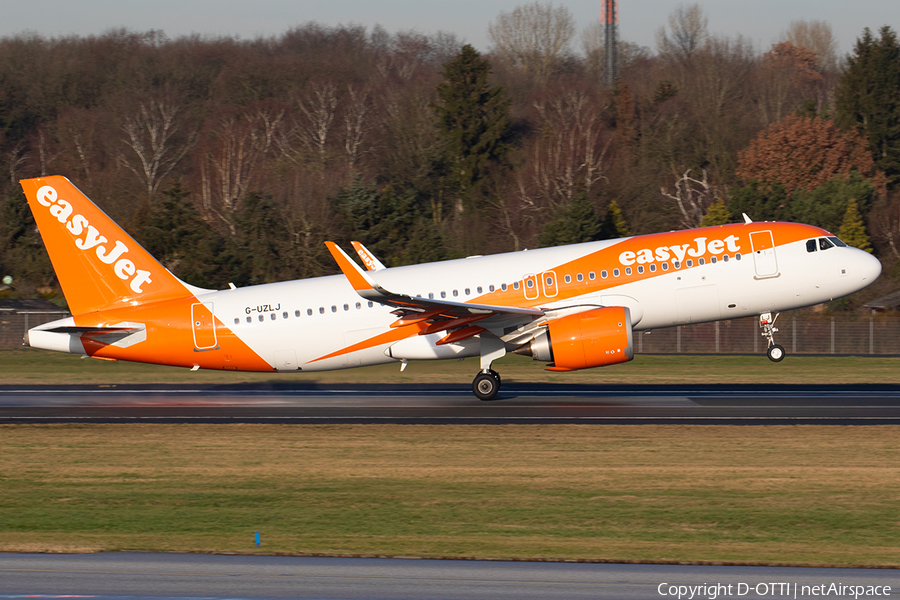 easyJet Airbus A320-251N (G-UZLJ) | Photo 368119