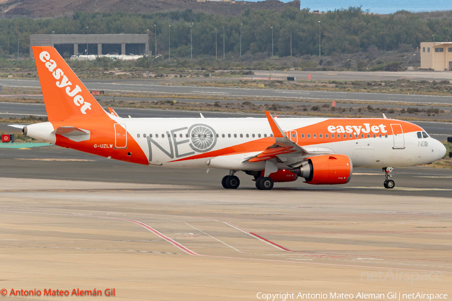 easyJet Airbus A320-251N (G-UZLW) | Photo 679866