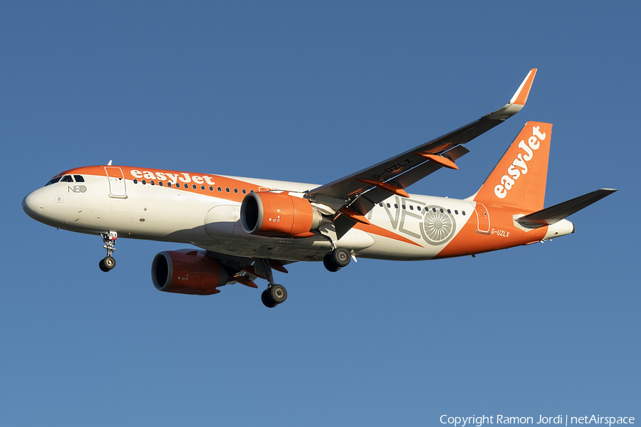 easyJet Airbus A320-251N (G-UZLX) | Photo 660495