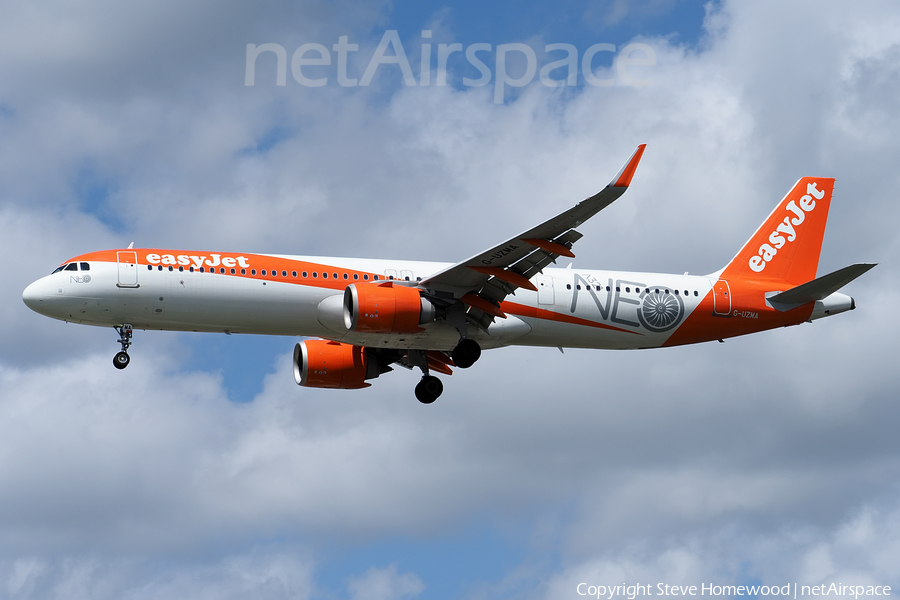 easyJet Airbus A321-251NX (G-UZMA) | Photo 535103