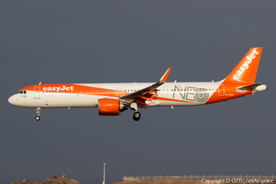 easyJet Airbus A321-251NX (G-UZMA) | Photo 259806
