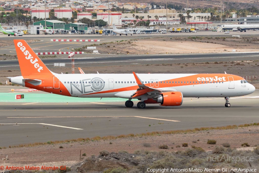 easyJet Airbus A321-251NX (G-UZMA) | Photo 666365