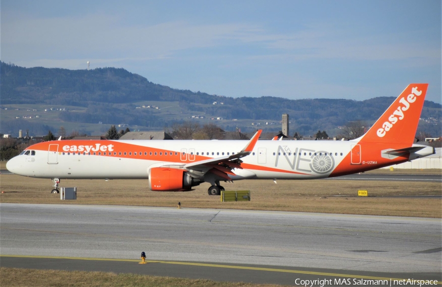 easyJet Airbus A321-251NX (G-UZMA) | Photo 375227