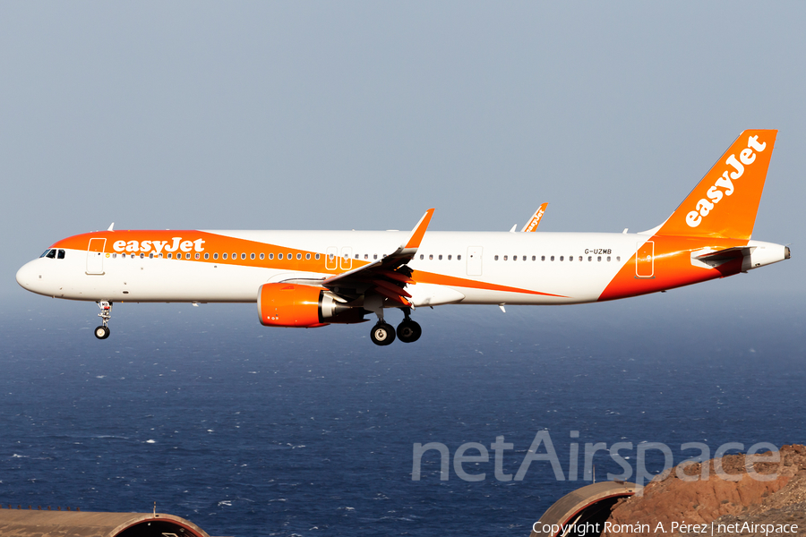 easyJet Airbus A321-251NX (G-UZMB) | Photo 394990