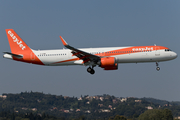 easyJet Airbus A321-251NX (G-UZMC) at  Corfu - International, Greece