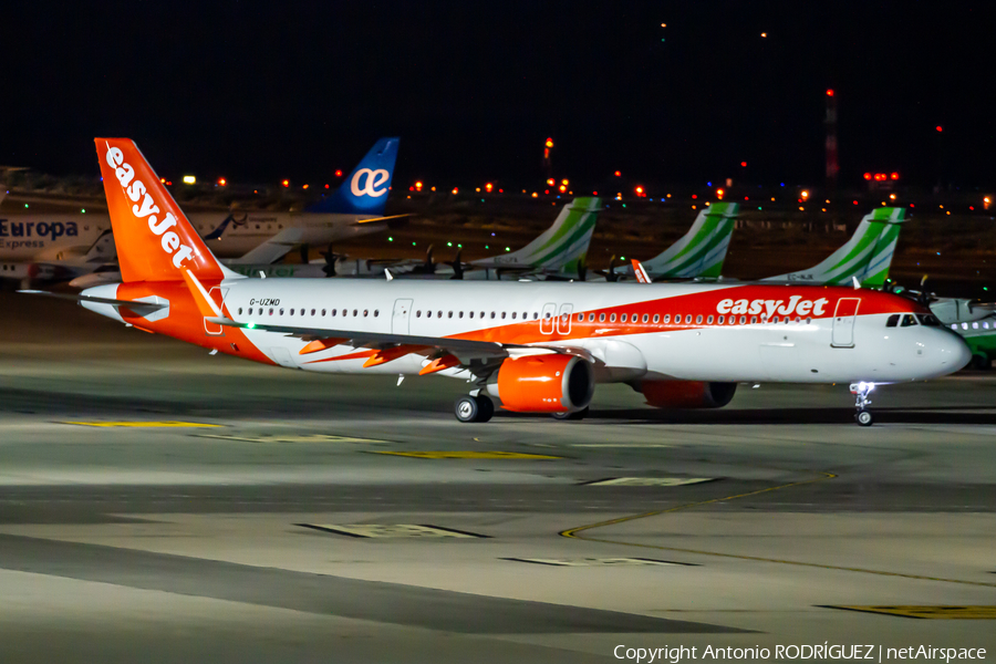 easyJet Airbus A321-251NX (G-UZMD) | Photo 419359