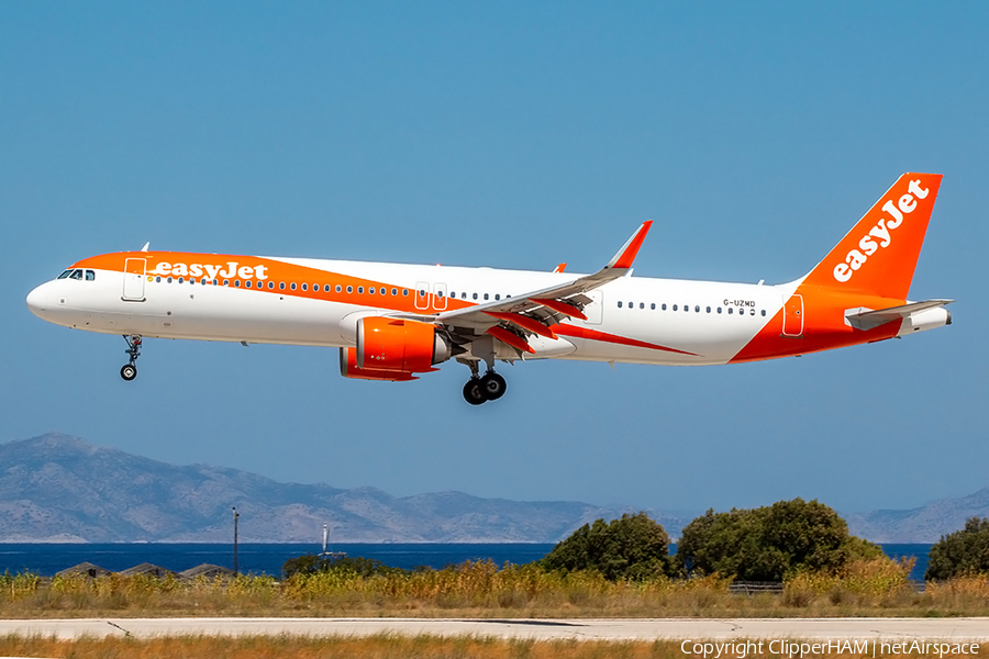 easyJet Airbus A321-251NX (G-UZMD) | Photo 415365