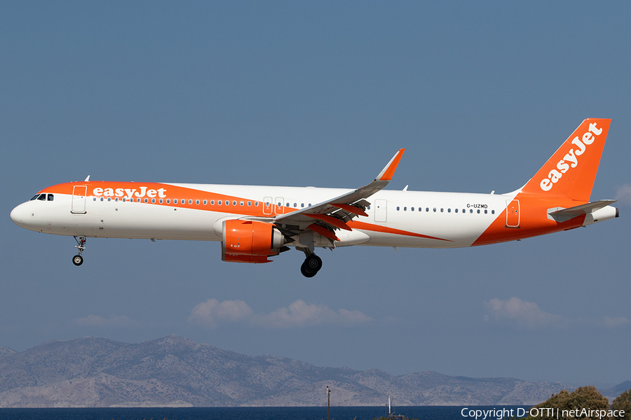 easyJet Airbus A321-251NX (G-UZMD) | Photo 598296