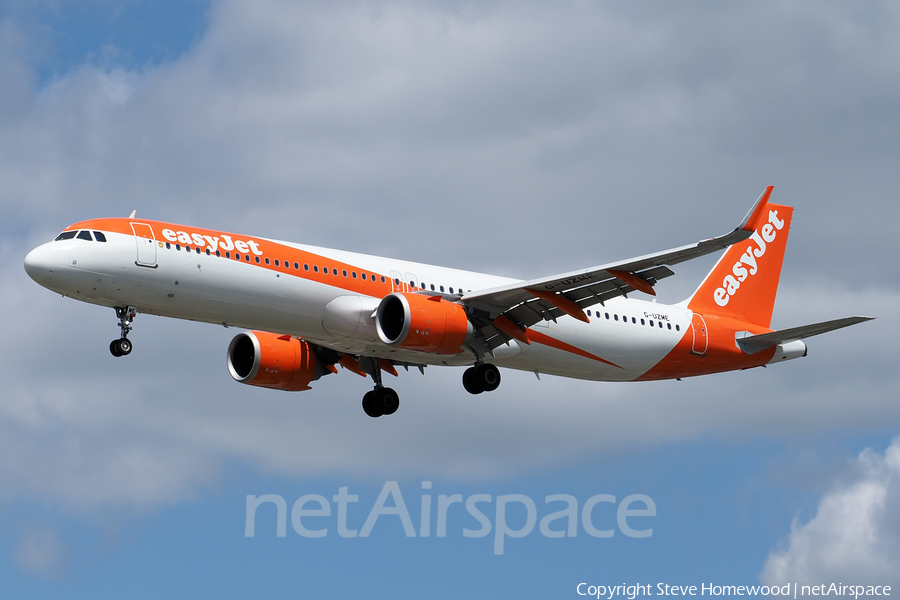 easyJet Airbus A321-251NX (G-UZME) | Photo 535339