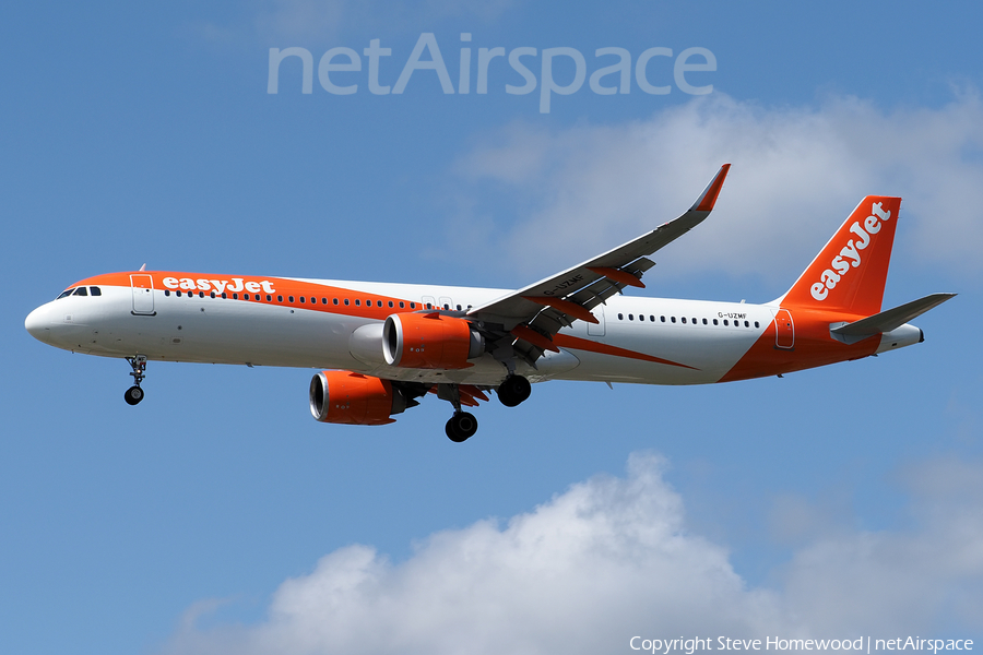 easyJet Airbus A321-251NX (G-UZMF) | Photo 583794