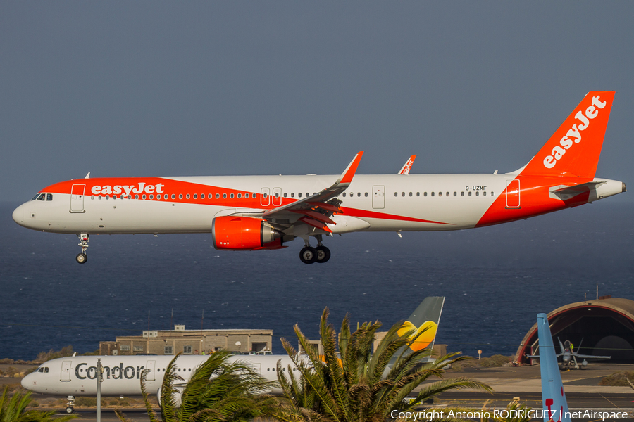 easyJet Airbus A321-251NX (G-UZMF) | Photo 339544