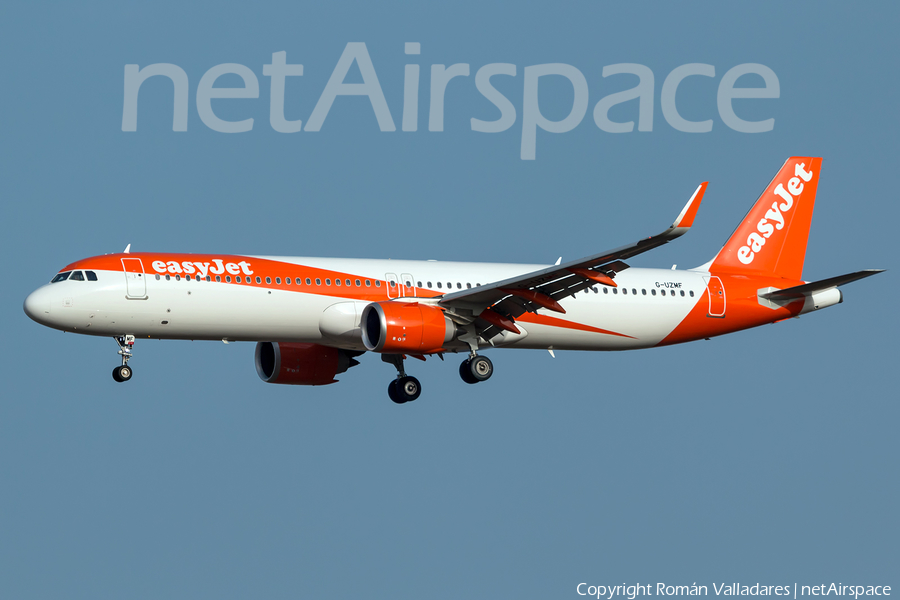 easyJet Airbus A321-251NX (G-UZMF) | Photo 343119