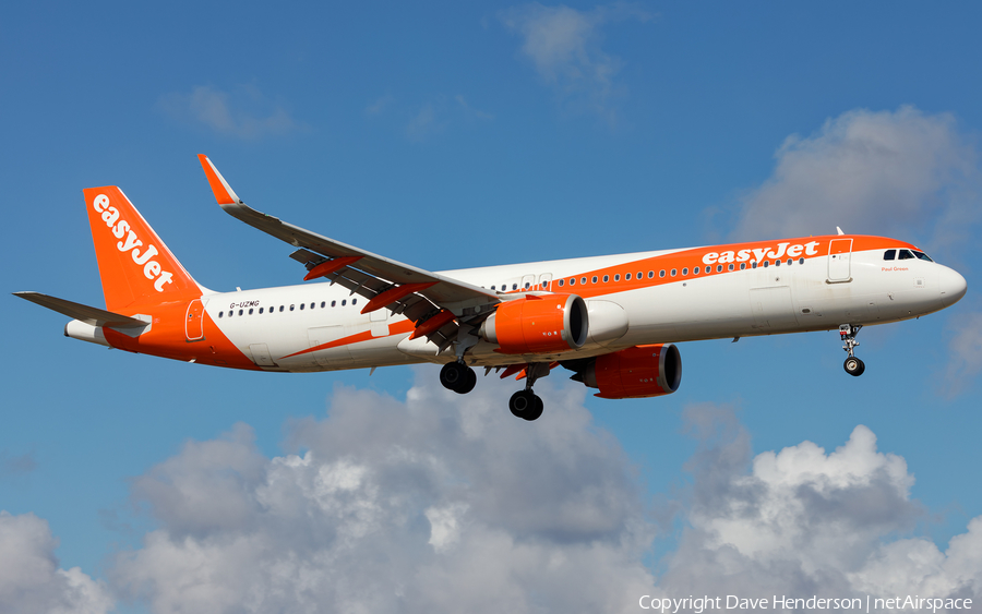 easyJet Airbus A321-251NX (G-UZMG) | Photo 528264