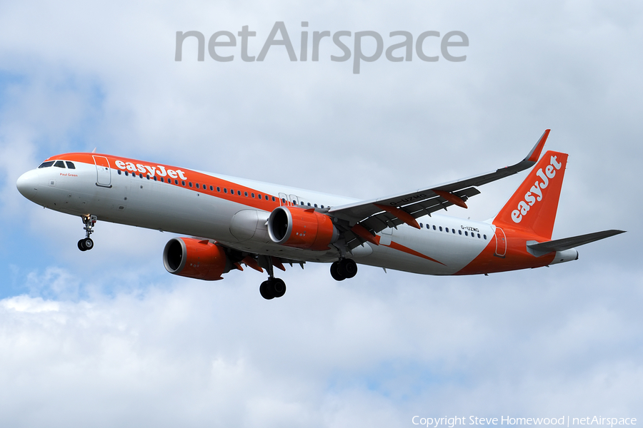 easyJet Airbus A321-251NX (G-UZMG) | Photo 535340