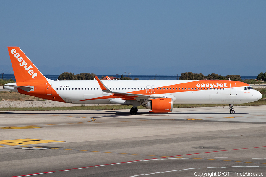 easyJet Airbus A321-251NX (G-UZMG) | Photo 601869