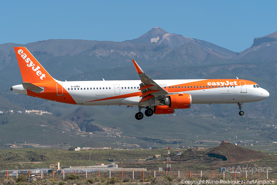 easyJet Airbus A321-251NX (G-UZMJ) | Photo 507235