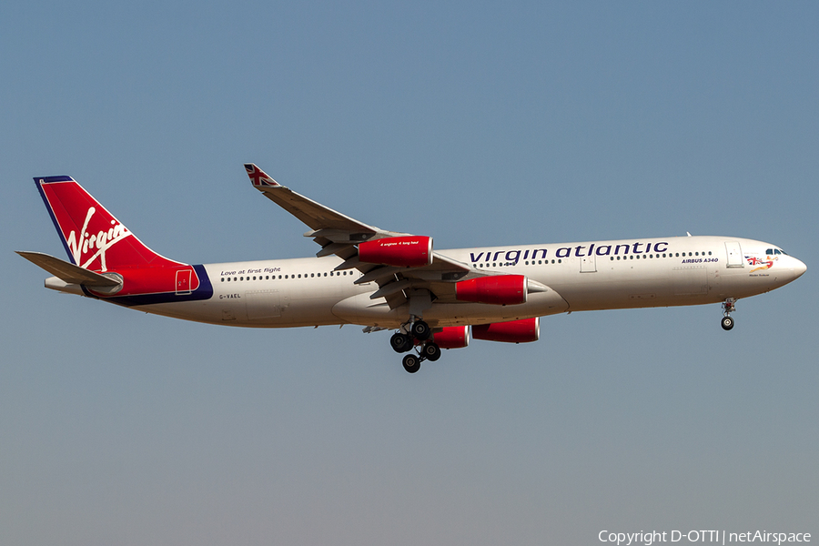 Virgin Atlantic Airways Airbus A340-311 (G-VAEL) | Photo 205713