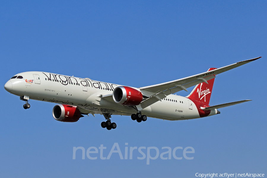 Virgin Atlantic Airways Boeing 787-9 Dreamliner (G-VAHH) | Photo 309141