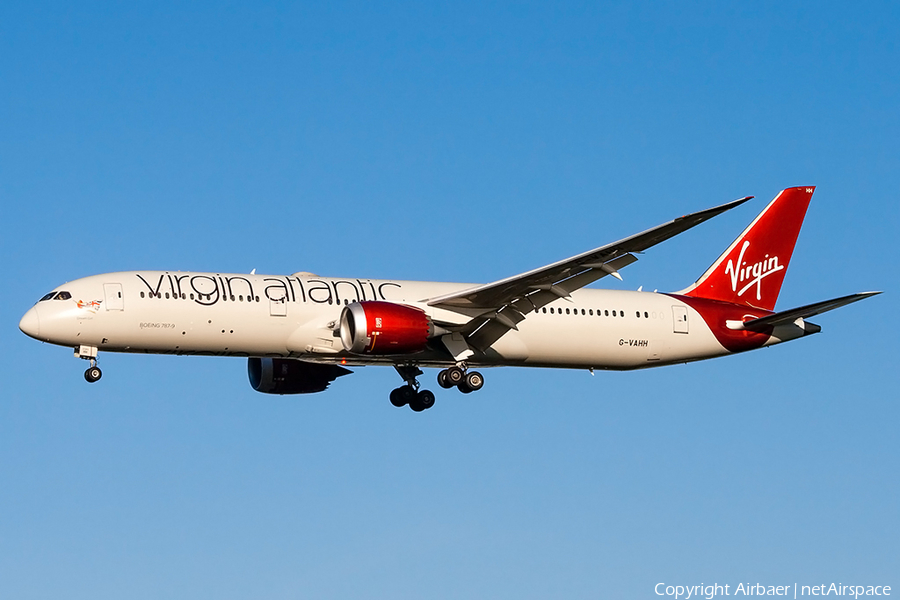 Virgin Atlantic Airways Boeing 787-9 Dreamliner (G-VAHH) | Photo 368913