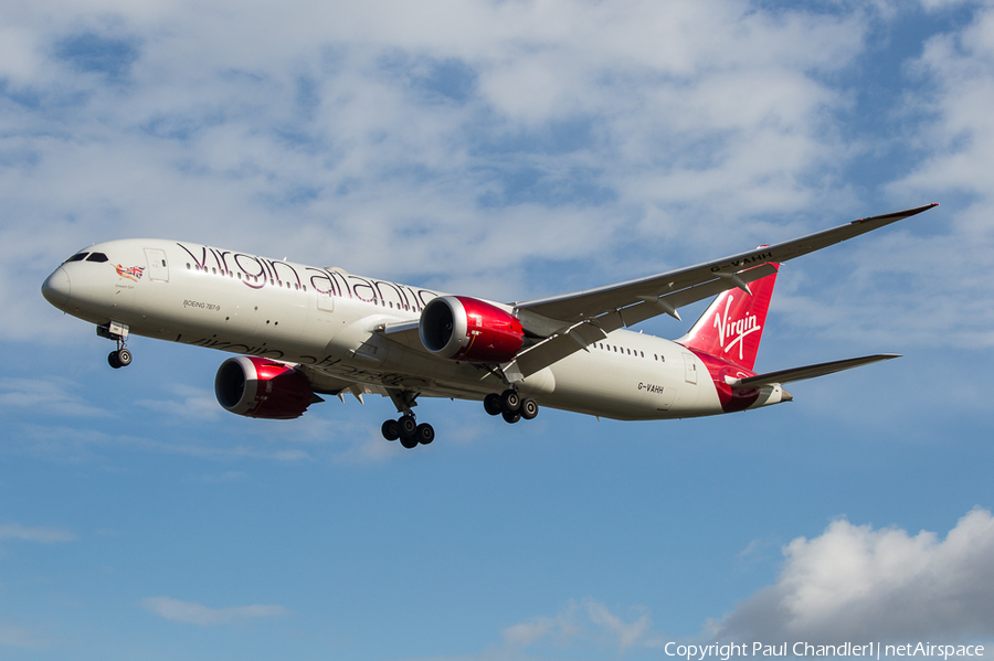 Virgin Atlantic Airways Boeing 787-9 Dreamliner (G-VAHH) | Photo 403672
