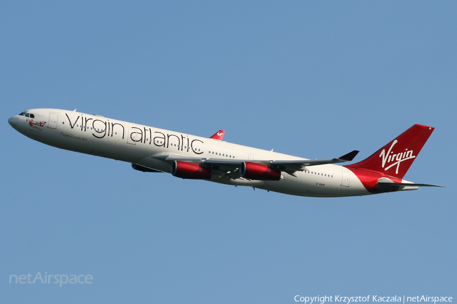 Virgin Atlantic Airways Airbus A340-313X (G-VAIR) | Photo 27356