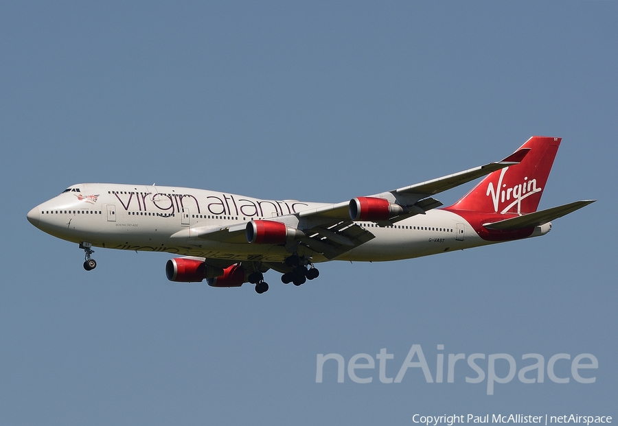 Virgin Atlantic Airways Boeing 747-4Q8 (G-VAST) | Photo 253742
