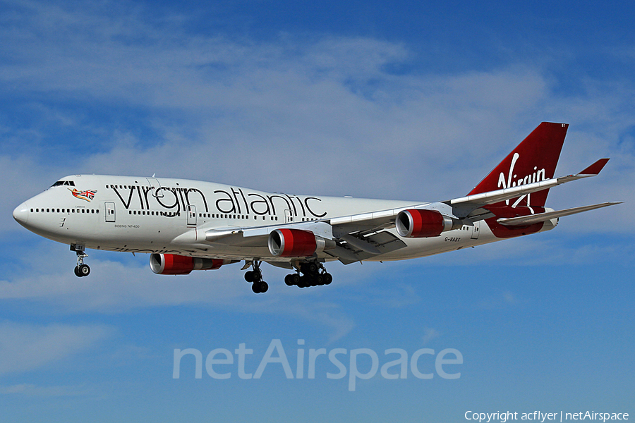 Virgin Atlantic Airways Boeing 747-4Q8 (G-VAST) | Photo 173223