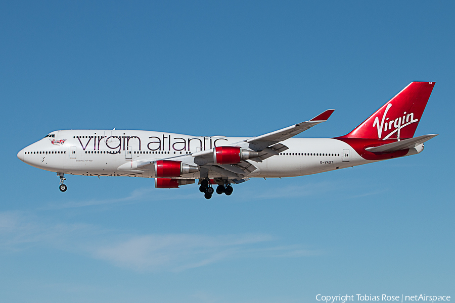 Virgin Atlantic Airways Boeing 747-4Q8 (G-VAST) | Photo 275197