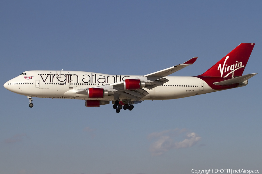 Virgin Atlantic Airways Boeing 747-4Q8 (G-VAST) | Photo 464641