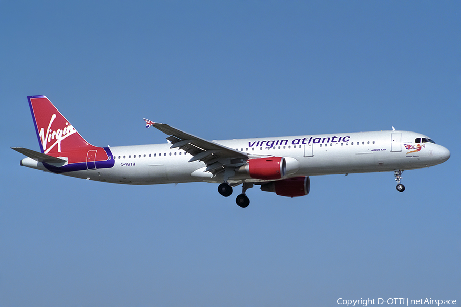 Virgin Atlantic Airways Airbus A321-211 (G-VATH) | Photo 509448