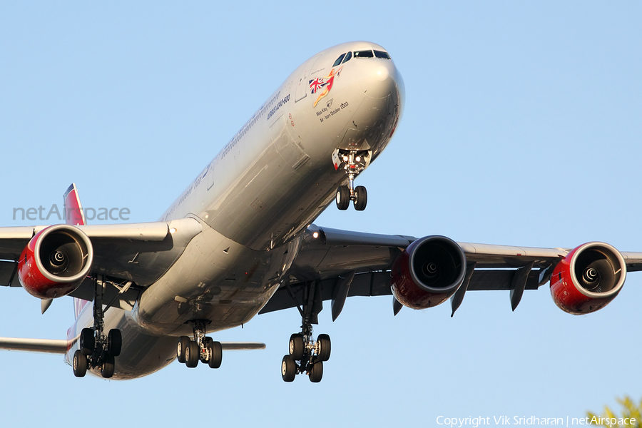 Virgin Atlantic Airways Airbus A340-642 (G-VATL) | Photo 8039