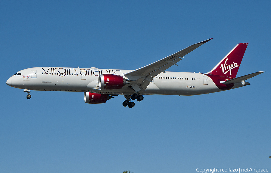 Virgin Atlantic Airways Boeing 787-9 Dreamliner (G-VBEL) | Photo 360321