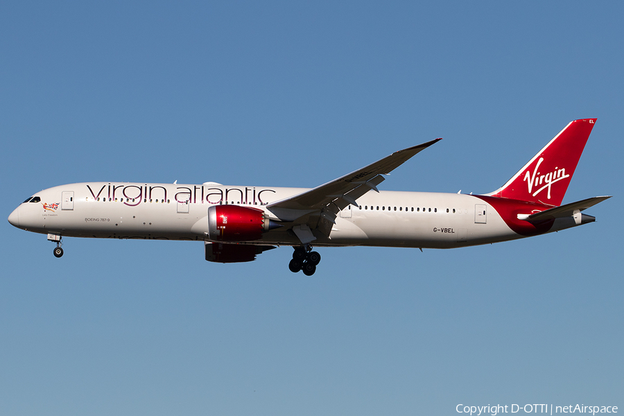 Virgin Atlantic Airways Boeing 787-9 Dreamliner (G-VBEL) | Photo 266921