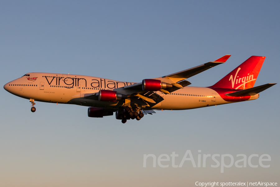 Virgin Atlantic Airways Boeing 747-4Q8 (G-VBIG) | Photo 119271