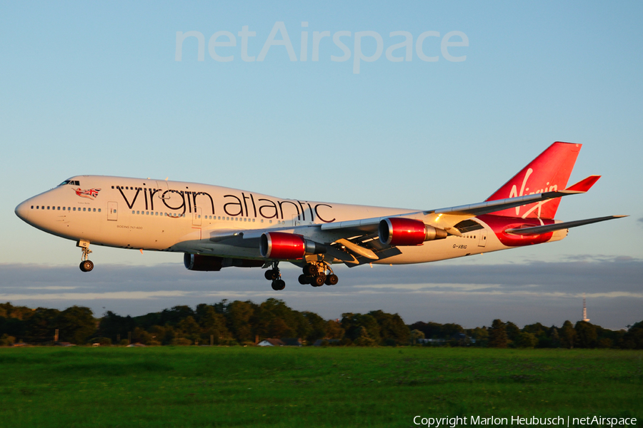 Virgin Atlantic Airways Boeing 747-4Q8 (G-VBIG) | Photo 119292