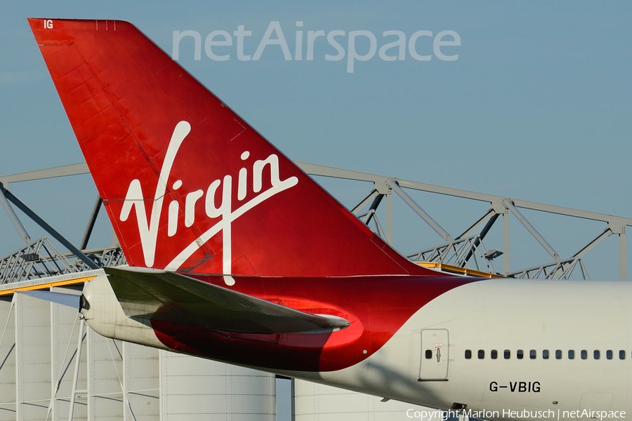 Virgin Atlantic Airways Boeing 747-4Q8 (G-VBIG) | Photo 119952
