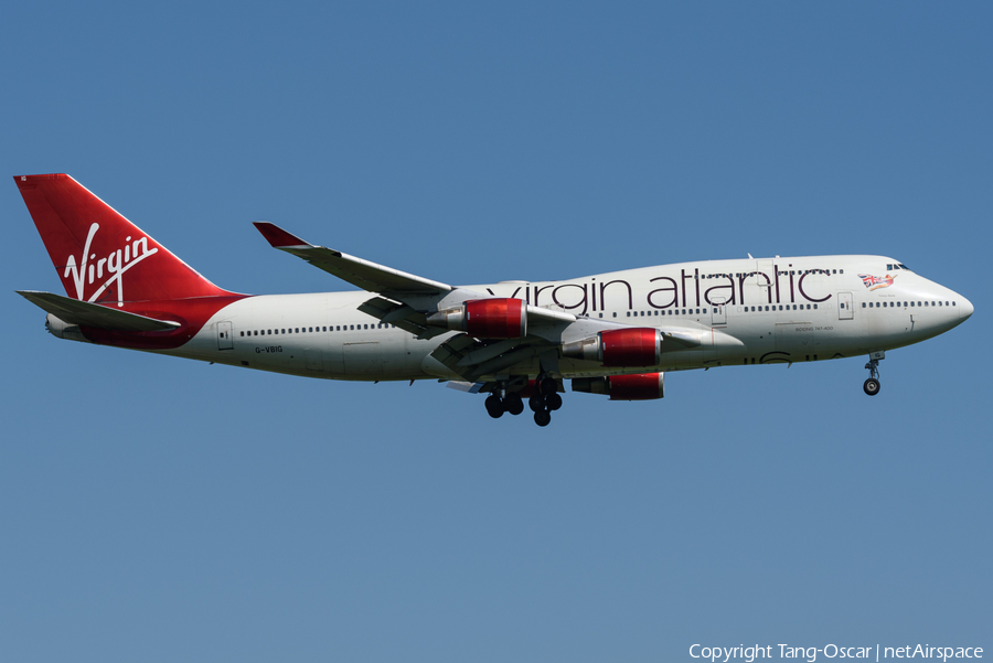 Virgin Atlantic Airways Boeing 747-4Q8 (G-VBIG) | Photo 379134
