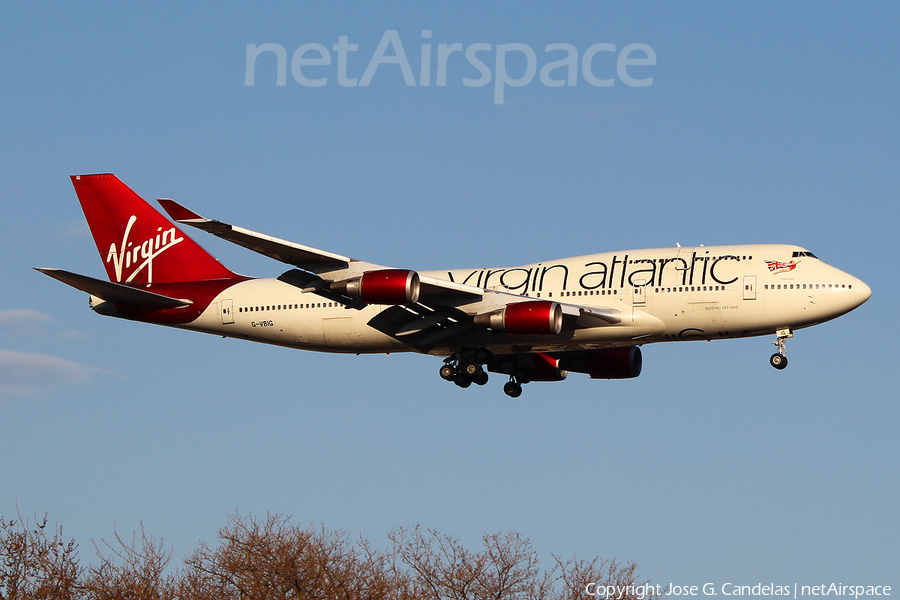 Virgin Atlantic Airways Boeing 747-4Q8 (G-VBIG) | Photo 75547