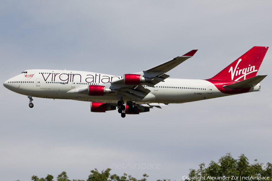 Virgin Atlantic Airways Boeing 747-4Q8 (G-VBIG) | Photo 136335