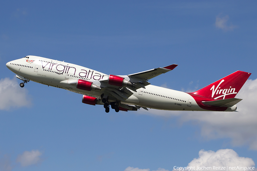 Virgin Atlantic Airways Boeing 747-4Q8 (G-VBIG) | Photo 51202